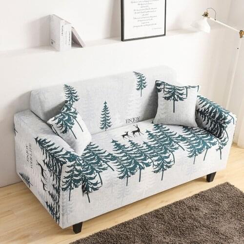 Geometric Elastic Sofa Cover for Living Room Modern Sectional Corner Sofa Slipcover Couch Cover Chair Protector 1/2/3/4 Seater