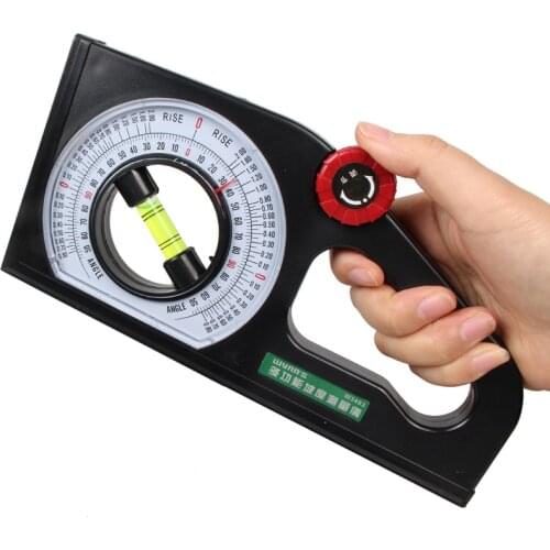 Multifunction Meter Slope Gradient Instrument Inclinometer Angle Feet Foot Slope Measuring Ruler Water Pas Digital Level Tools