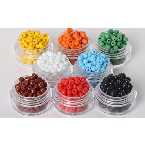 Wholesale 300pcs 4mm seed beads 30g/bag Cheap Czech Glass Seed Beads for Jewelry Making,Necklace Bracelet For Women,9 colors