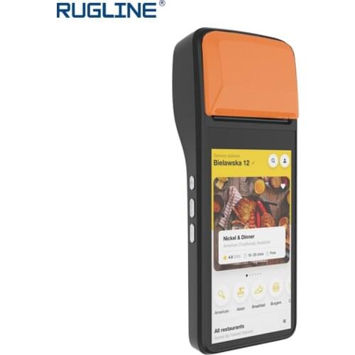 Handheld Android POS Terminal Thermal Printer 2G RAM 16G ROM Barcode scanner Mobile POS PDA