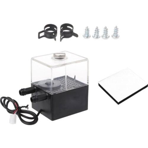 ARWDFG DC 12V Ultra-Quiet Water Pump Tank For Computer CPU Liquid Cooling System - L057 New hot