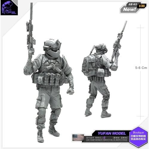 YU FAN MODEL 1/35 Hyundai US Special Forces C Resin Soldier Model AH-03