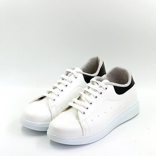 Pink Potin BeyazSiyah Casual Shoes 001-222-21BeyazSiyah