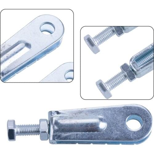 1 Pair Chain Puller Tensioner Adjuster Rear Carrier Tool For YAMAHA Banshee Warroir Raptor 350 Blaster 200 Tri-Z 250