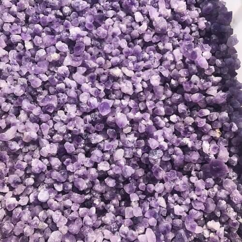 100g Natural Rough Specimen Amethyst Point Quartz Wolf Teeth Wand Crystal Natural stones and minerals Fish tank stone