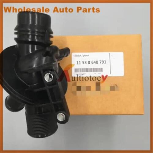 1X OEM 11538648791 11538635689 TM25108 COOLANT THERMOSTAT HOUSING FOR BMW F20 F22 F30 3 SERIES F32 F10 X1 X3 F25 X5 E89 Z4