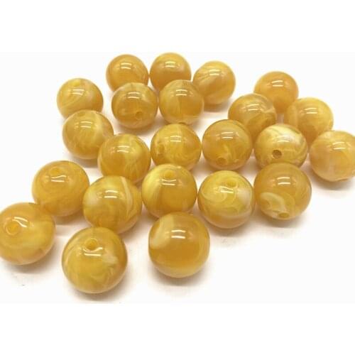 New 10pcs 14mm of Acrylic Beads Earrings Necklace Accessories Beads For Jewelry Making DIY Jewelry Findings #ZS13