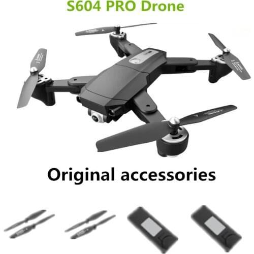 S604 Pro Drone Original Accessories Battery 7.4V 3000mAh Propeller Maple Leaf For S604 Drones Spare Parts