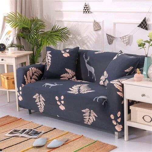 Elastic Sofa Cover Seat Cover All-inclusive Anti-slip Strech Sofa 3 4 Seater Couch L Full-cover Fabric Combination Sectional Set