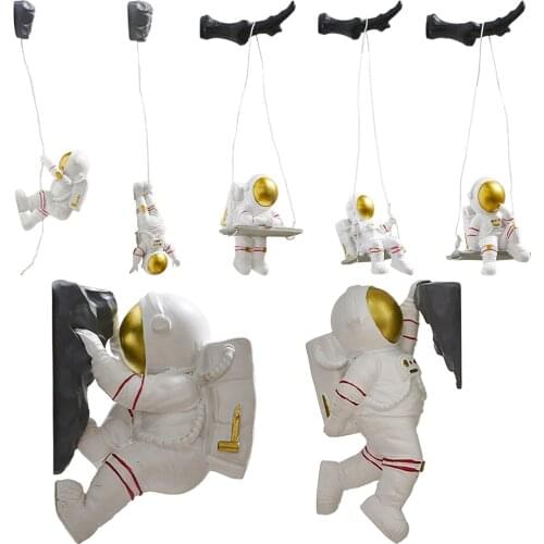 Astronaut Figurines Outer Space Fun Gifts Home Living Room Shelf Wall Decor