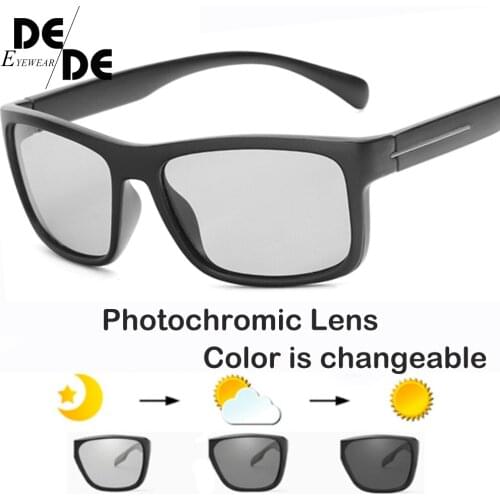 Photochromic Sunglasses Polarized Men women driving change color goggles Photochromic sun glasses