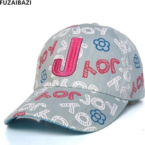 FUZAIBAZI Spring Fall Fashion Cowboy Parent-Child Baseball Cap Teens Outdoor Sunscreen Adjustable Size New SnapBack Duck Hat