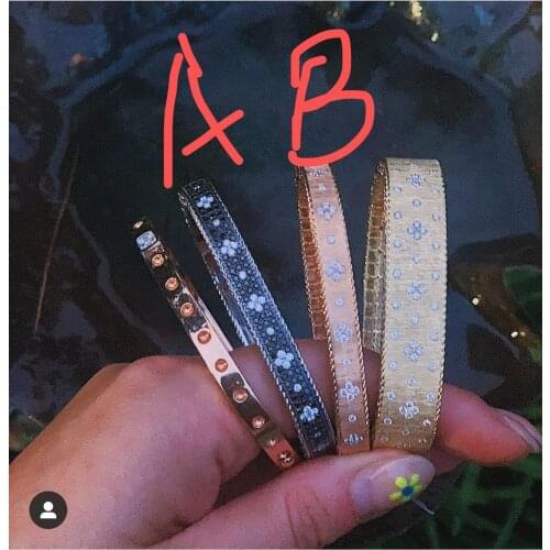 Janekelly luxury Unique African Bangle Ring Set Jewelry Sets For Women Wedding Cubic Zircon Crystal CZ Dubai Bridal Jewelry Set