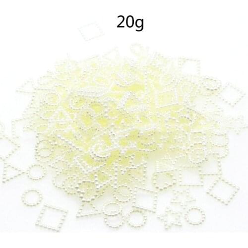 20g Mixed Moon Star Resin Fillings ABS Pearl Bow Heart Flatback Resin Cabochons Shaker Pendants Molds Fillers Jewelry W0YA