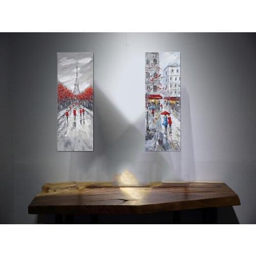 Oil Painting On Canvas Hand Made Landscape Home Decorative Picture Modern Wall Art For Living Room