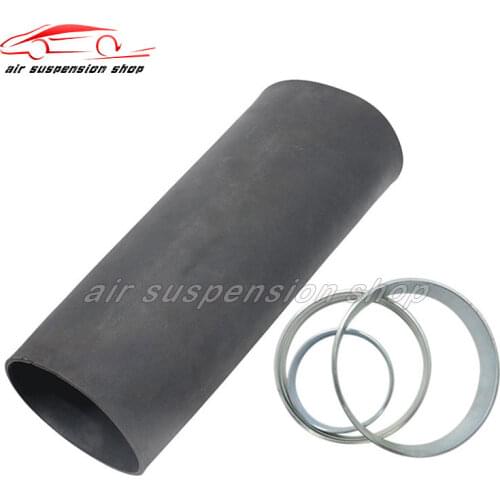 1 Set for Land Rover Range Rover Discovery 3 Air Suspension Shock Air Sleeve w/ Crimping Rings RNB501580 RNB000856 Accessories