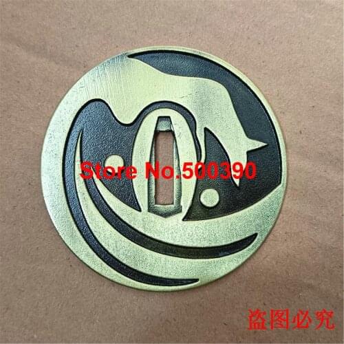 Beautiful Alloy Guard Tsuba For Japanese Sword Samurai Katana Wakizashi Fittings