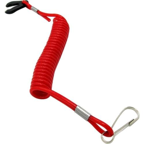 Boat Motor Kill Stop Switch & Safety Tether Lanyard For Yamaha for Honda forTohatsu Outboard Motor Parts- Durable
