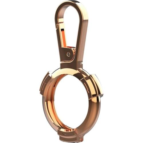 Metal Protective Case For AirTag Tracker Keychain Metal Sleeve Shell For Apple Airtags Anti-lost Locator Protector Accessories