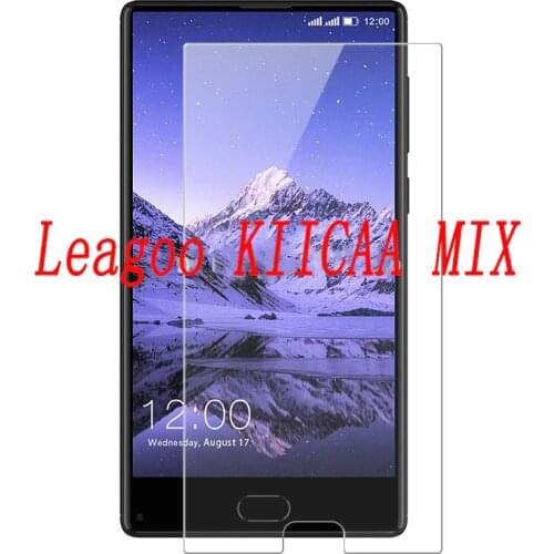 2PCS NEW Screen Protector phone For Leagoo KIICAA MIX 5.5" Tempered Glass SmartPhone Film Protective Cover