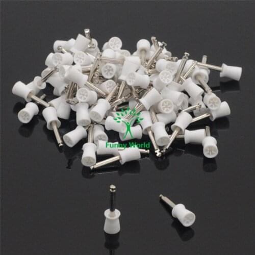 New 60Pcs Dental Lab Latch type Rubber Polishing Polisher Cups Prophy Cup
