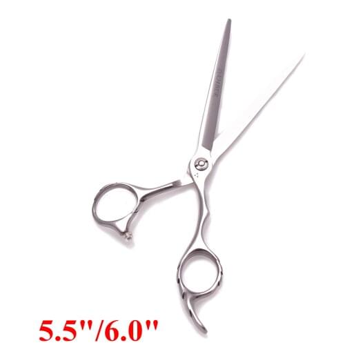 5.5 6.0 Inch Hair Cutting Scissors Japanese Steel 440c Professional Hairdressing Scissors Barber Hight Quality Shears Set 9202