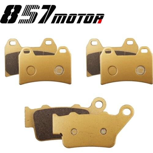 Front Rear Brake Pads For BMW F800GT 13-15 F800R 09-14 F800S 06-10 F800ST 06-12 G650 XMOTO 07-09 F 800 R GT ST S