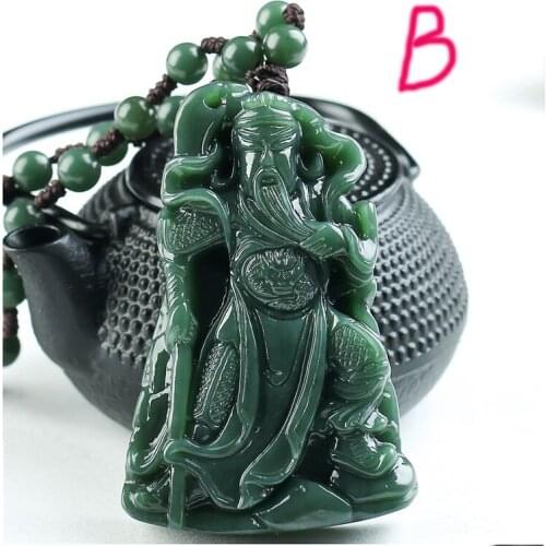 Authentic Xinjiang Hetian stone stone Buddha Pendant money with pendant lucky 18 arhat