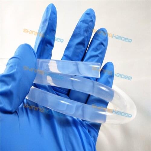 Length 1m diameter 1-12mm clear food grade rubber silicone strip Non-toxic transparent sealing strip clear silicone strip