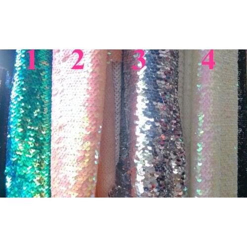 130cm wide 5mm Closest Sequins Dipdye Fabric,XERY211A