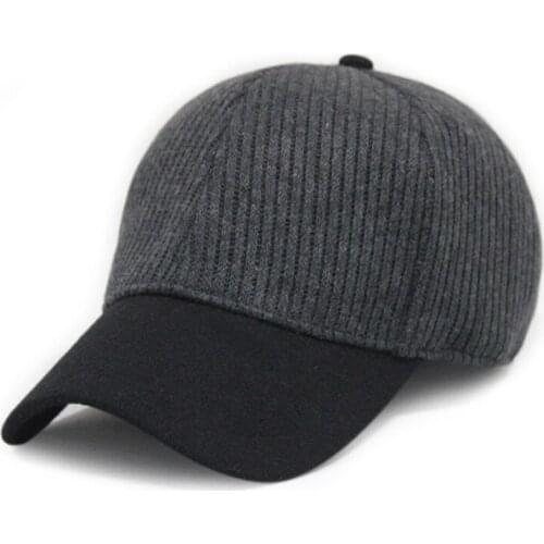 Woolen female Baseball cap cool man spring caps girl hat team hats 7color 1pcs