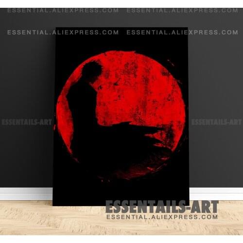 Shinigami Ichigo Kurosaki Bleach Anime Poster Canvas Wall Art Painting Decor Pictures Bedroom Living Room Home Decoration Prints