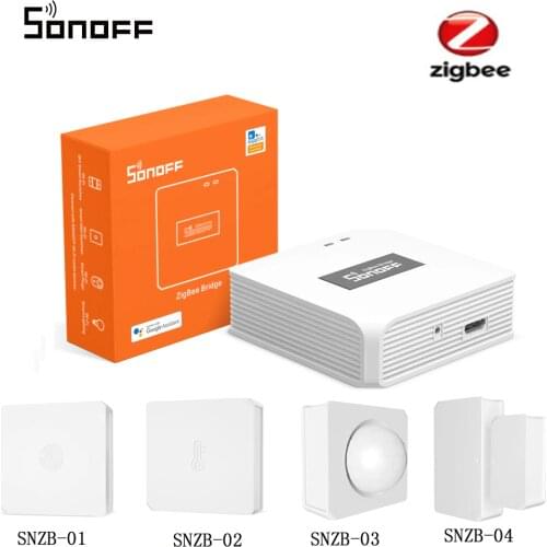 SONOFF Zigbee Bridge /Wireless Switch / Temperature And Humidity Sensor/Motion Sensor /Wireless Door Window Sensor Zigbee 3.0