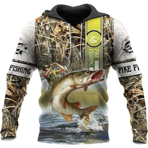 Fishing Funny pattern 3D All Over Printed Hoodie For Men/Women Harajuku Fashion Hooded Sweatshirt Casual Jacket Pullover KJ025