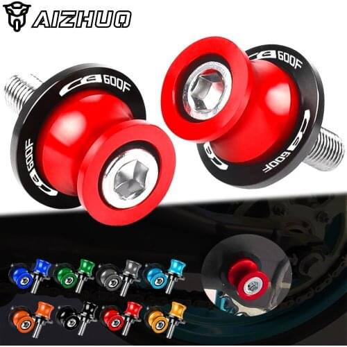 Motorcycle CB 599 600F Stand Screws CNC Aluminum Swingarm Spools M8 Accessories FOR HONDA CB599 CB600F 2007-2013 2012 CB600 F