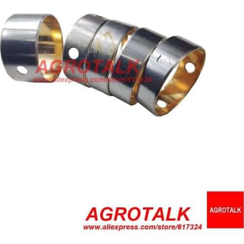 Set of camshaft bushings for Yituo YTO 4 cylinders engine like LR4105 / 4108 / 4110, part number