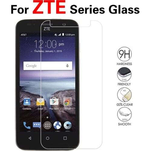 Front Tempered Glass Film For ZTE Z820 Z958 Z982 Z812 Z970 Z5s Z7 Z9 Z Z11 Max 2 Mini S Screen Protector Clear Film Glass