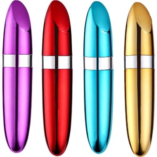 Women Portable G-Spot Vibrator Small Bullet Vibrator Massager Lipsticks Vibrator Clitoris Stimulator Erotic Product Sex Toys