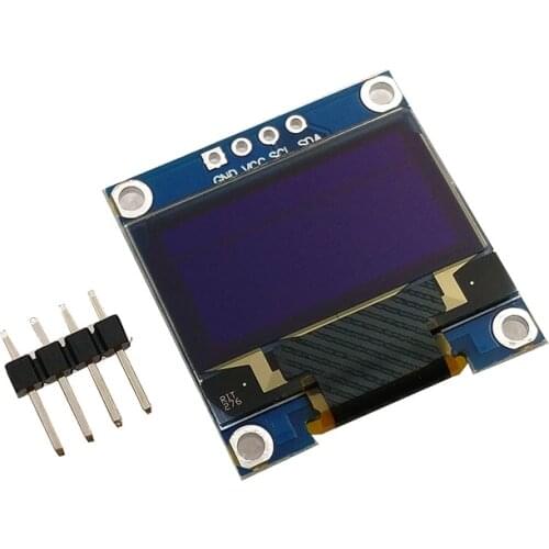 0.96inch Blue OLED display module 128X64 OLED LCD LED Display-Module Blue 0.96" IIC I2C Communicate for arduino