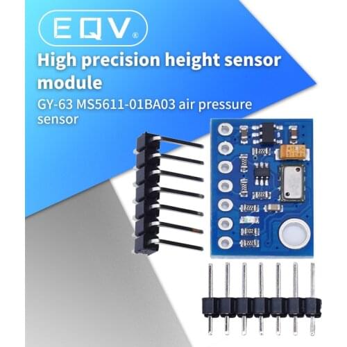 1PCS GY-63 MS5611-01BA03 Precision MS5611 Atmospheric Pressure Sensor Module Height Sensor Module