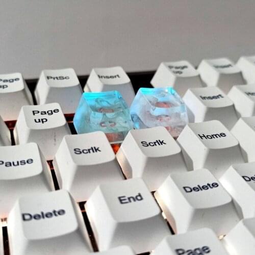 1PC DIY ABS Backlit Mechanical Keyboard Keycap R4 Height Personality Translucent key cap ESC