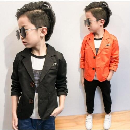 2017 Spring children kids boys coats for infantis boy coat blazer casual jackets children outerwear kids boys jackets 3-12Y