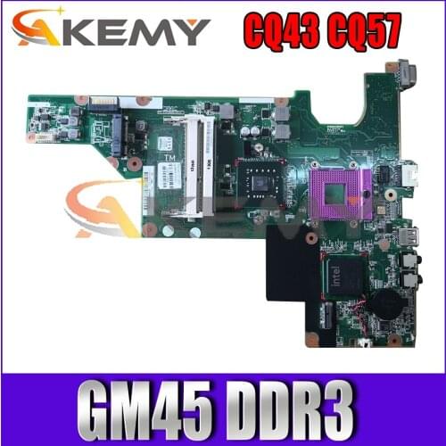 646174-001 646174-001 For HP Pavilion CQ43 CQ57 GM45 Notebook Mainboard 01015PN00-388-G DDR3 Laptop motherboard