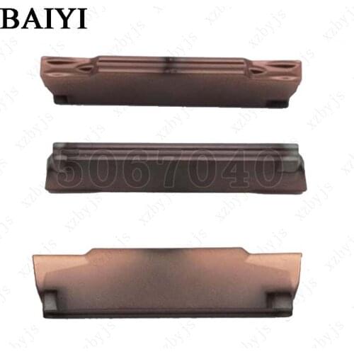 10PCS MGMN150-G MM25 Turning Inserts MGMN150 CNC Diamond Lathe Cutter Grooving Blade 1.5mm Tools