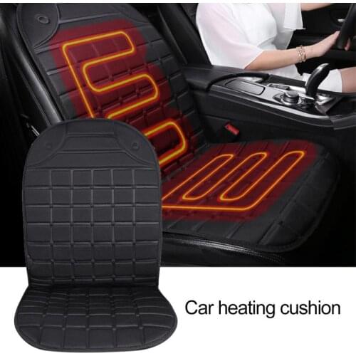 Car Heating Seat Cover 12V Winter Heating Car Seat Cushion Heating Pad Cold Weather Car Seat Cushion Warming Pad Car Accessories