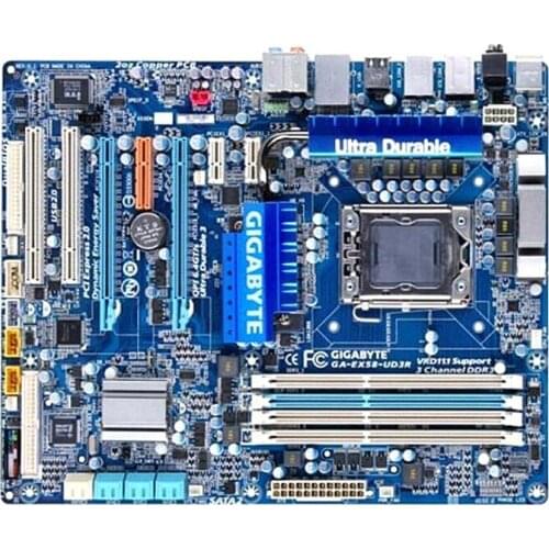 For Gigabyte GA-EX58-UD3R Original Used Desktop Motherboard EX58-UD3R X58 Socket LGA 1366 DDR3 On Sale