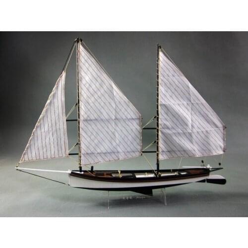 Hobby sailboat wooden Model kit: Sacle 1/24 "Sharpie" 1870 Ship Model shappie