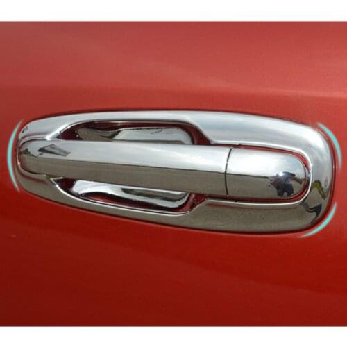For Daewoo Lacetti / Nubira / Gentra 2004-2009 Car Styling Chrome Door Handle & Door Bowl Cub Trim Cover 2005 2006 2007 2008