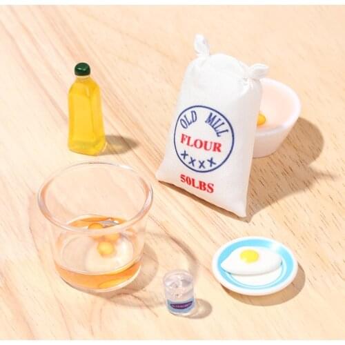 Kitchen Toys Simulated Fried Egg Poached Eggs Fake Food DIY Creative Handmade Children Play Toy Decoration Teaching Props