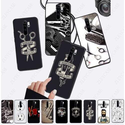 Barber Shop Hair Stylist tools Phone Case for redmi note8pro note7 note5 note6pro 7 7A 8 8A Note8T Note9s note9promax Cover